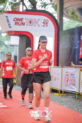 Race photo from ONE RUN 10K 2025