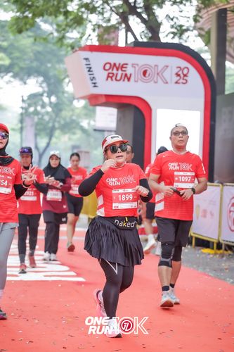 Race photo from ONE RUN 10K 2025
