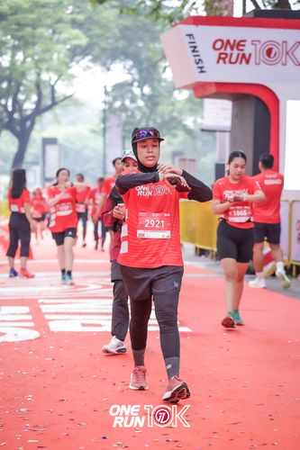Race photo from ONE RUN 10K 2025