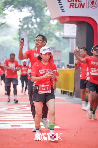 Race photo from ONE RUN 10K 2025