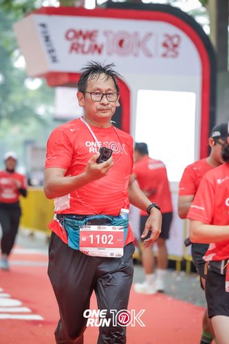 Race photo from ONE RUN 10K 2025