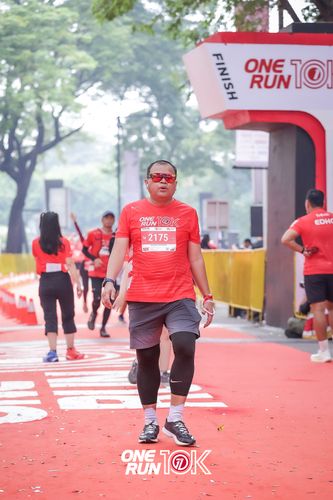 Race photo from ONE RUN 10K 2025