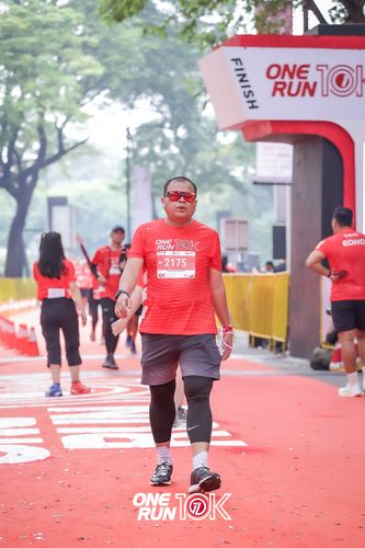 Race photo from ONE RUN 10K 2025