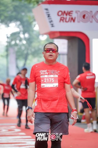 Race photo from ONE RUN 10K 2025