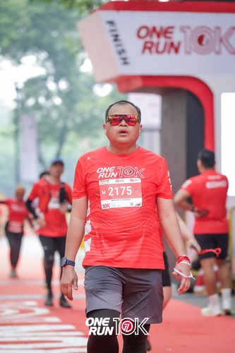 Race photo from ONE RUN 10K 2025