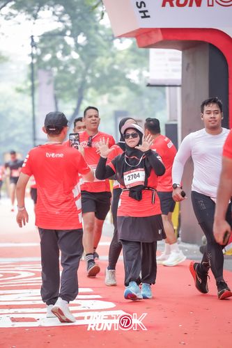 Race photo from ONE RUN 10K 2025