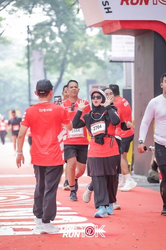 Race photo from ONE RUN 10K 2025
