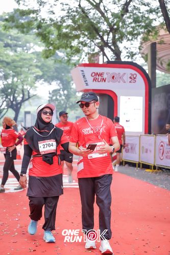 Race photo from ONE RUN 10K 2025