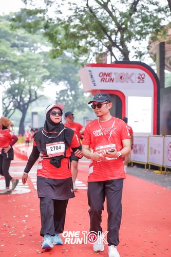 Race photo from ONE RUN 10K 2025