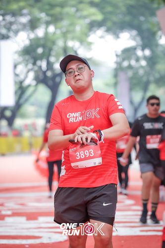 Race photo from ONE RUN 10K 2025