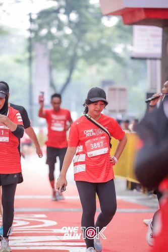 Race photo from ONE RUN 10K 2025