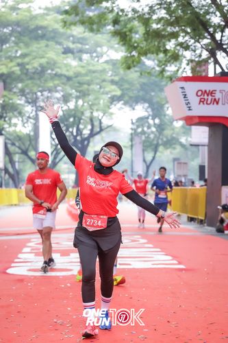 Race photo from ONE RUN 10K 2025
