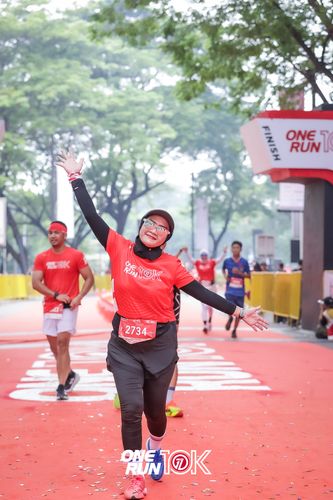 Race photo from ONE RUN 10K 2025