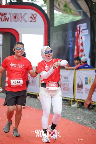 Race photo from ONE RUN 10K 2025