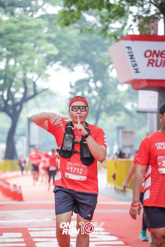 Race photo from ONE RUN 10K 2025