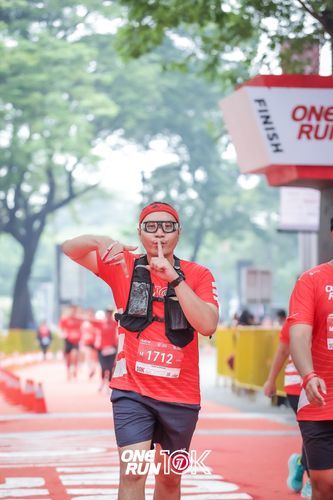 Race photo from ONE RUN 10K 2025