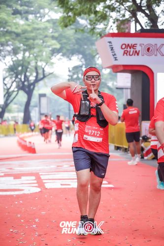 Race photo from ONE RUN 10K 2025
