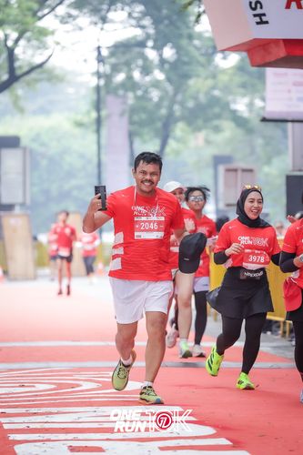 Race photo from ONE RUN 10K 2025