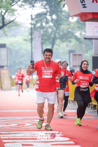 Race photo from ONE RUN 10K 2025
