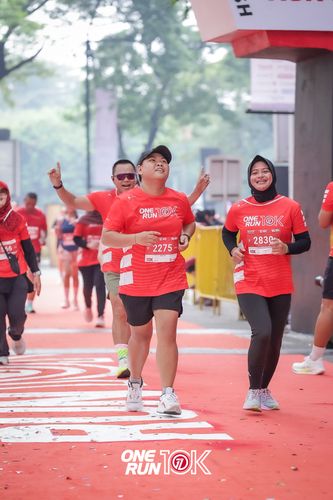 Race photo from ONE RUN 10K 2025