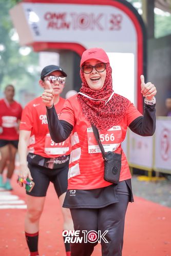 Race photo from ONE RUN 10K 2025