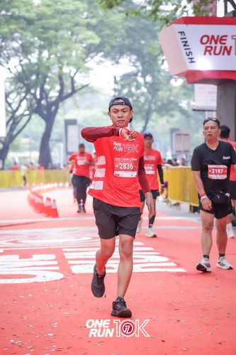 Race photo from ONE RUN 10K 2025