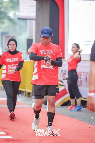 Race photo from ONE RUN 10K 2025