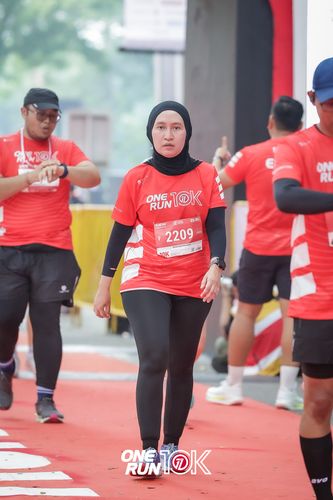 Race photo from ONE RUN 10K 2025