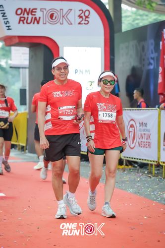 Race photo from ONE RUN 10K 2025