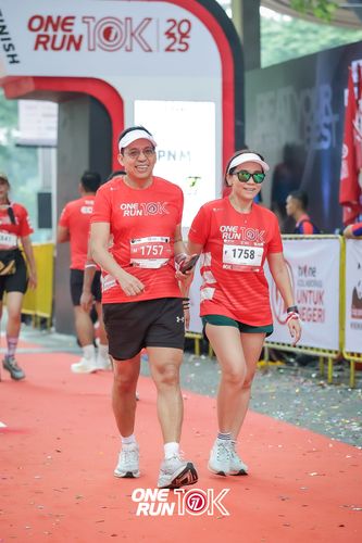 Race photo from ONE RUN 10K 2025