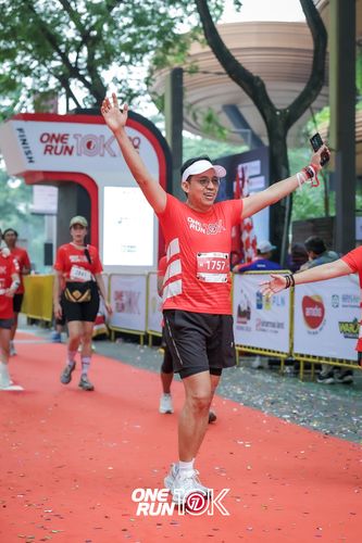 Race photo from ONE RUN 10K 2025