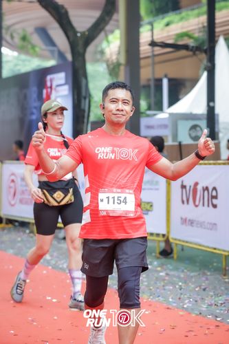 Race photo from ONE RUN 10K 2025