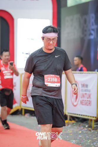 Race photo from ONE RUN 10K 2025