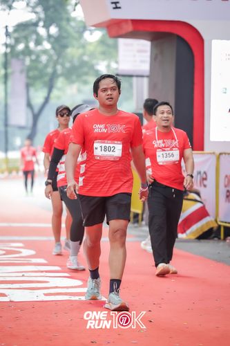 Race photo from ONE RUN 10K 2025