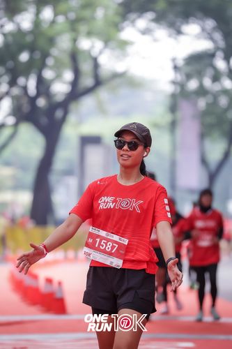 Race photo from ONE RUN 10K 2025