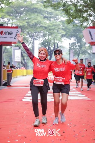 Race photo from ONE RUN 10K 2025