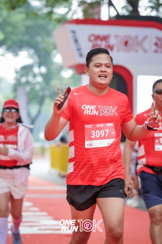Race photo from ONE RUN 10K 2025
