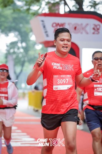 Race photo from ONE RUN 10K 2025