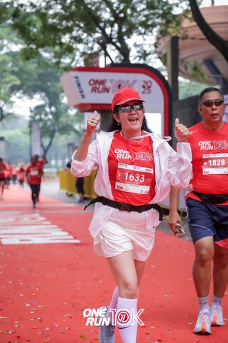 Race photo from ONE RUN 10K 2025