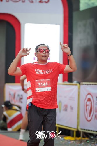 Race photo from ONE RUN 10K 2025