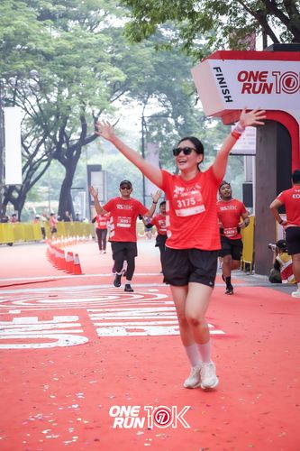 Race photo from ONE RUN 10K 2025