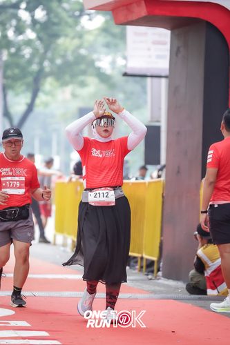 Race photo from ONE RUN 10K 2025