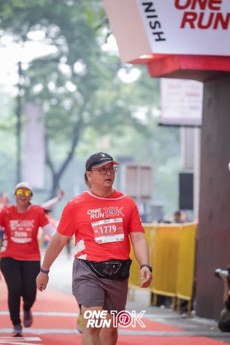 Race photo from ONE RUN 10K 2025