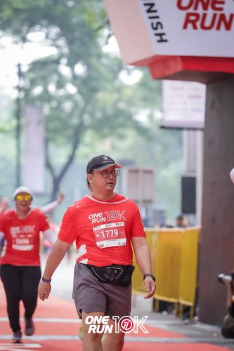 Race photo from ONE RUN 10K 2025
