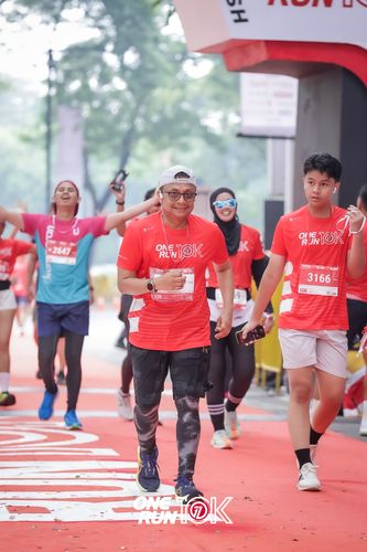 Race photo from ONE RUN 10K 2025