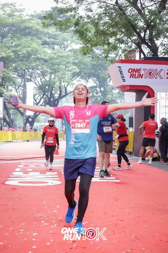 Race photo from ONE RUN 10K 2025