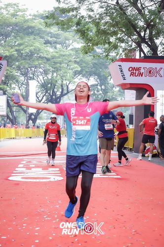 Race photo from ONE RUN 10K 2025