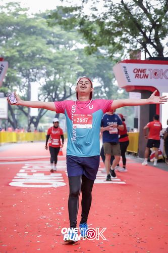 Race photo from ONE RUN 10K 2025