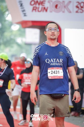 Race photo from ONE RUN 10K 2025