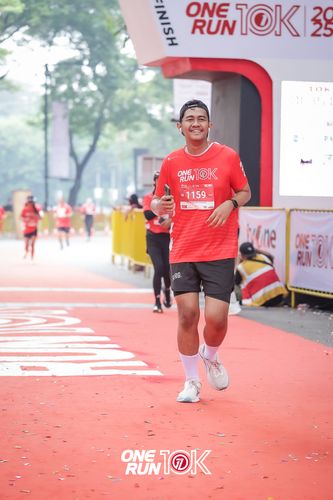 Race photo from ONE RUN 10K 2025